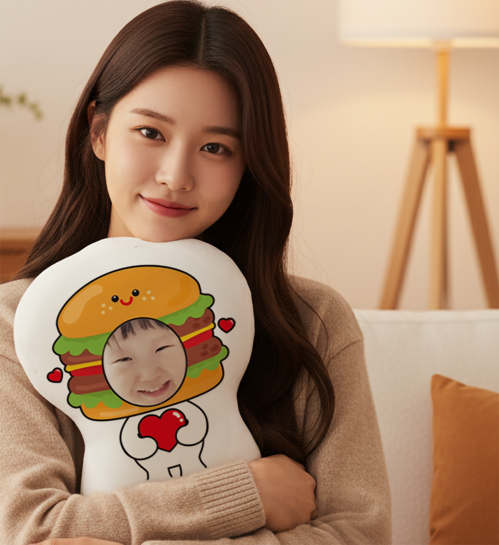 아이돌 얼굴 봉제인형 제작 사진 포토 다양한 캐릭터 전신 특별한 선물 인형 1맥주 - 상세 이미지 4