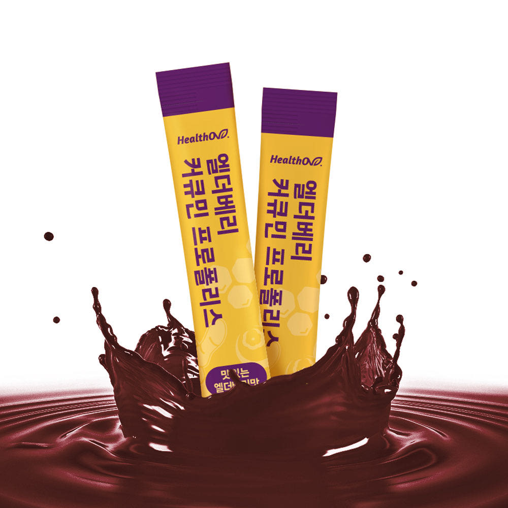 한독 엘더베리 커큐민 프로폴리스 12g x 30포,1개 - 상세 이미지 3