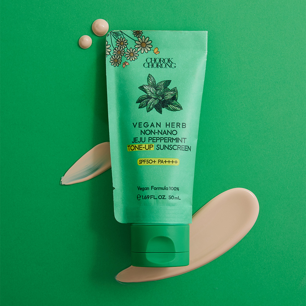 비건 무기자차 눈시림 없는 논나노 자외선 톤업 선크림 SPF50+ PA++++ - 상세 이미지 2