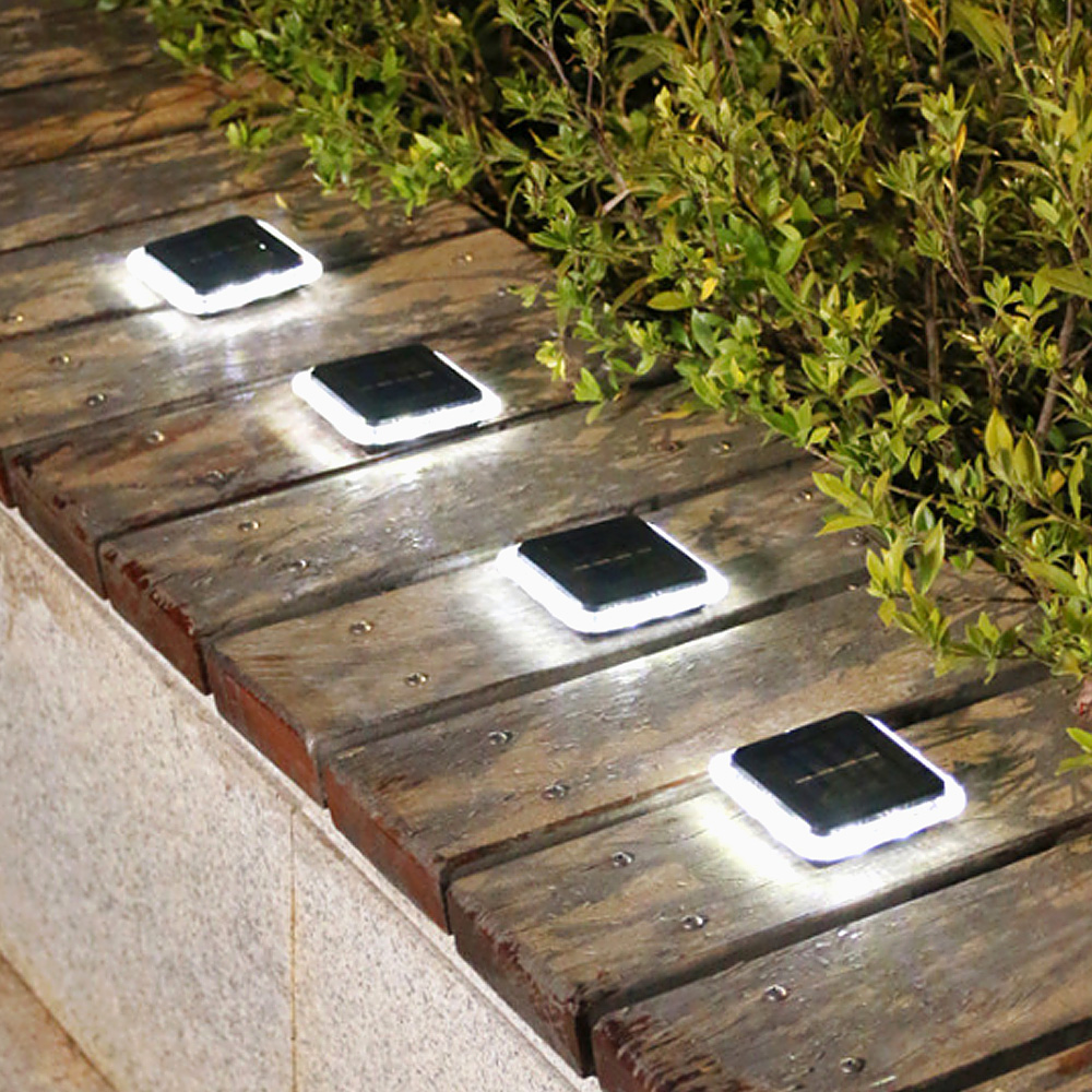 선샤인 LED 태양광 바닥등 2p 계단 벽부등 DT1317608 - 상품 이미지