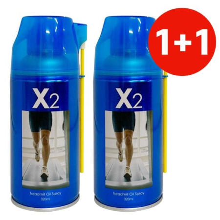 소음방지 제백 런닝머신 오일 스프레이 소음 마찰 320ml X2