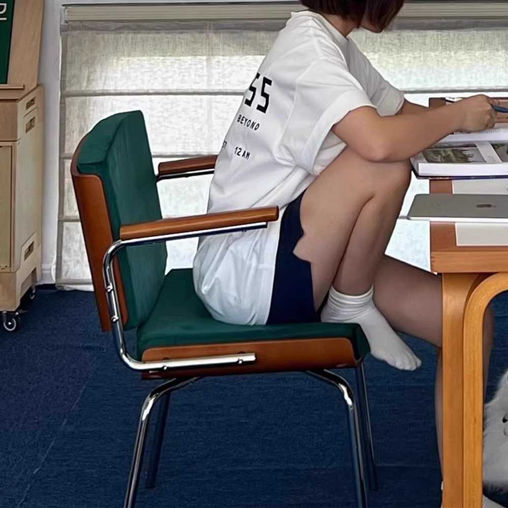 빈티지 카페 의자 식당 철제 인테리어 컬러 가구 모던 - 상세 이미지 2