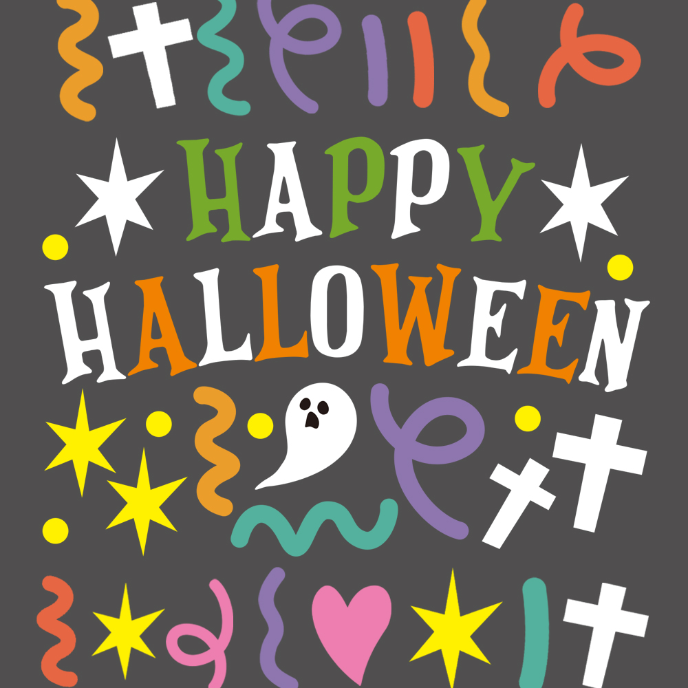 할로윈 유리창 데코 스티커 HAPPY HALLOWEEN 매장 꾸미기 - 상품 이미지
