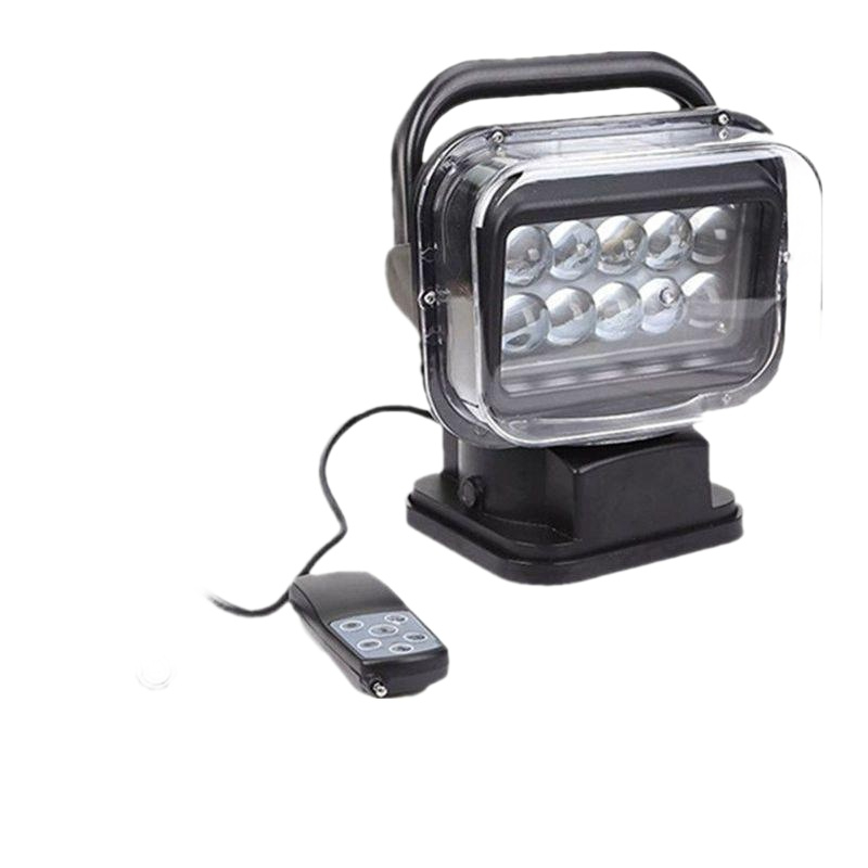 LED 레이저 탐조등 12V 100W 차량용 보트 초고휘도 리모컨 서치라이트 - 상품 이미지