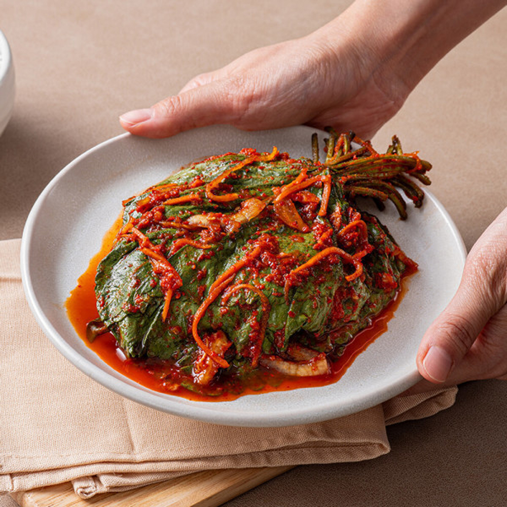 깻잎장아찌 생 깻잎김치 양념 무침 깻잎지 500g - 상세 이미지 2