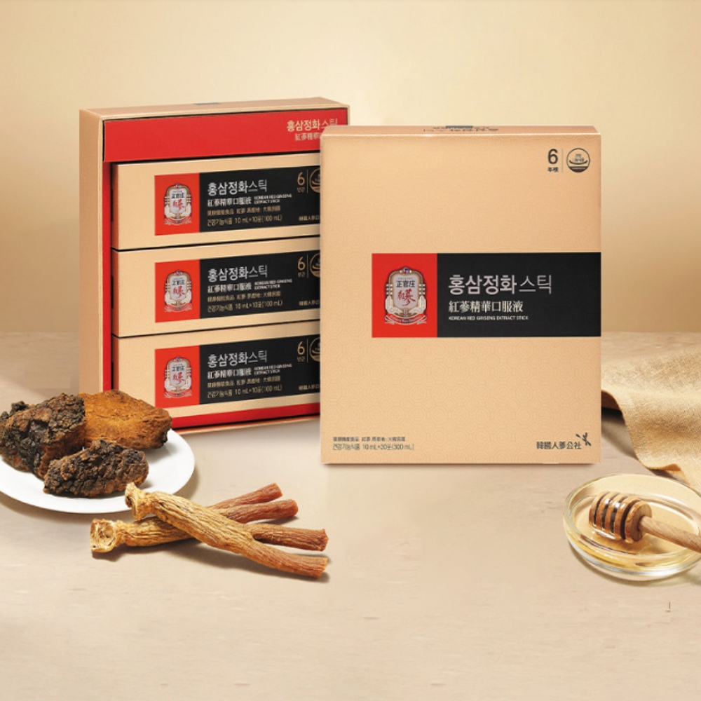 정관장 홍삼 정화스틱 선물세트 10ml 30포 엑기스 쇼핑백포함 고급 선물용 - 상세 이미지 2