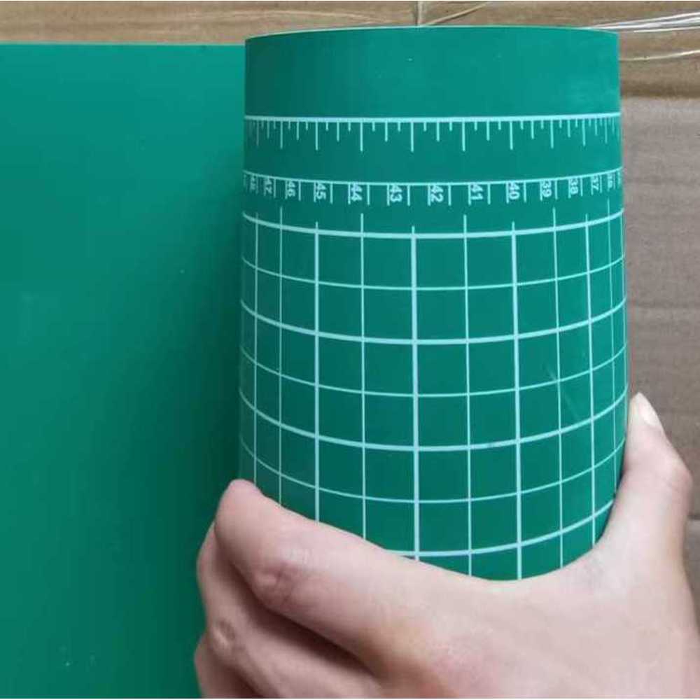 대형 커팅 매트 작업용 절단 보호 패드 공예 데스크 90x180cm 화이트심 그린 - 상품 이미지
