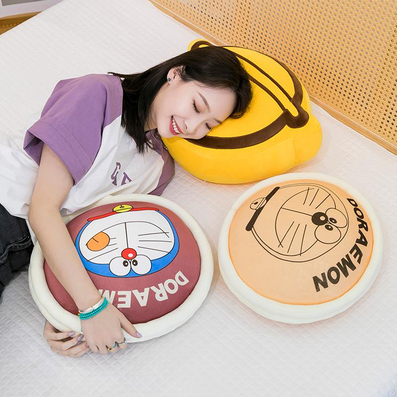 도라에몽 쿠션 베개 사무실 소파 거실 침실 학생 레드 40-45cm - 상세 이미지 2