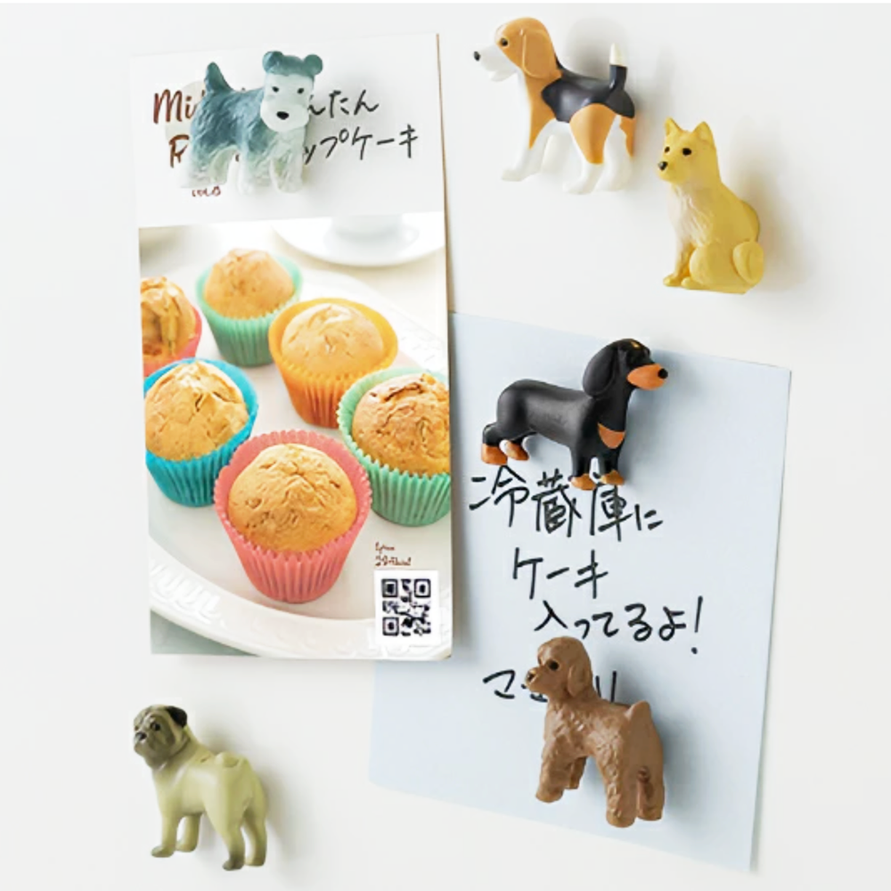 일본 미도리 강아지 Dog 6종 냉장고자석 미니어쳐 마그넷 - 상세 이미지 3