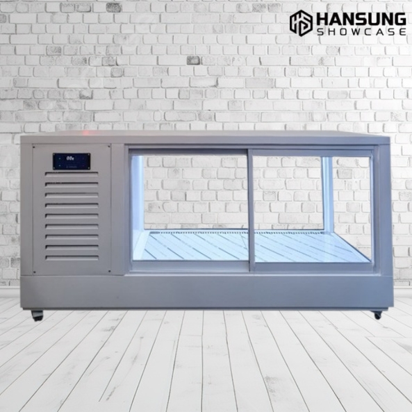 꽃집 생화 테이블쇼케이스 900 플라워냉장쇼케이스 꽃진열장 - 상품 이미지