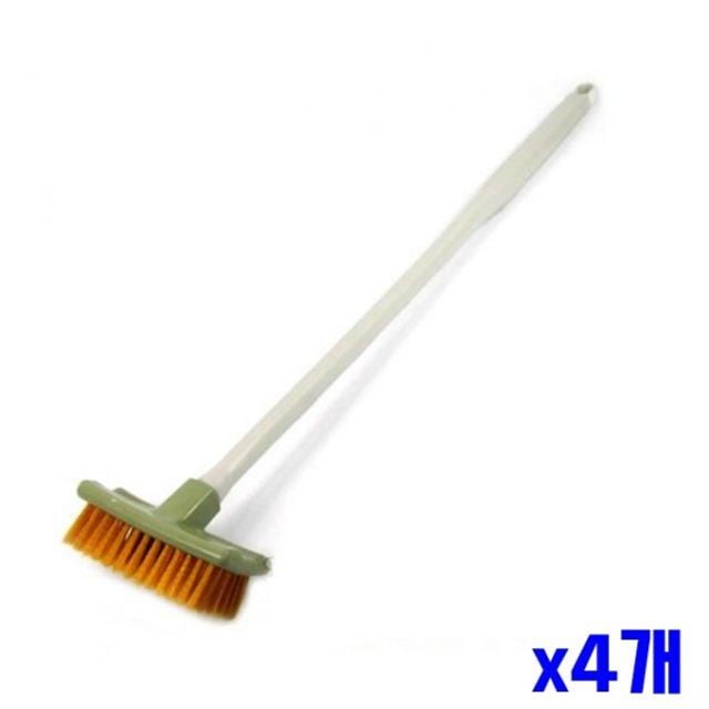 타일 청소용 바닥솔 밀대 x4개 바닥청소솔 욕실청소솔 - 상품 이미지