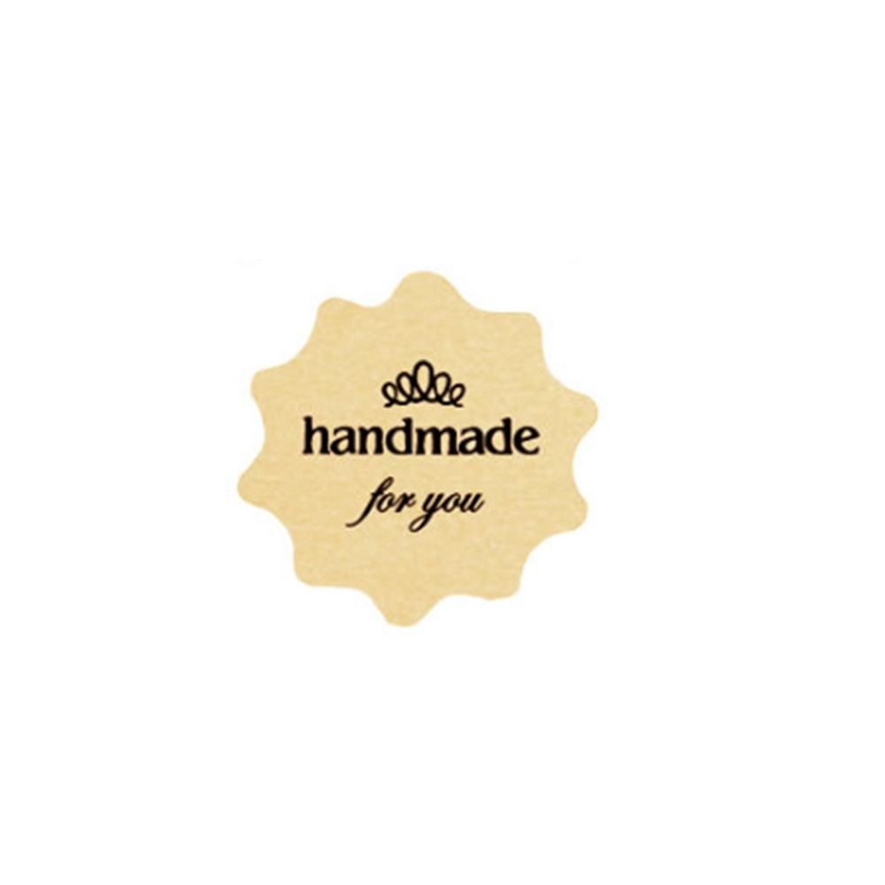 핸드메이드 handmade 예쁜 선물 포장 스티커 C형 - 메인 이미지
