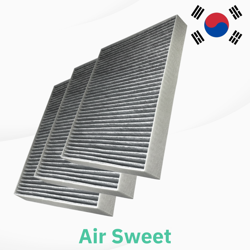 [호환] 1+1+1 현대 올뉴투싼 TL 자동차 차량용 에어컨 필터 초미세먼지 냄새제거 에어스윗 - 상품 이미지