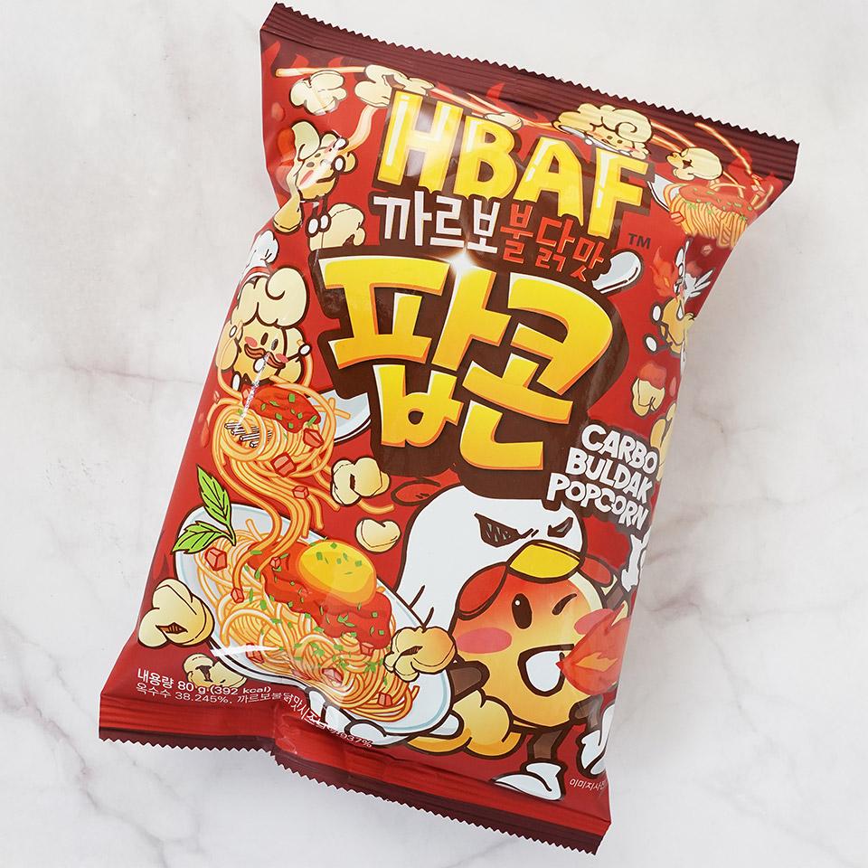 메가마트 HBAF 바프 까르보불닭맛 팝콘 80g - 상세 이미지 2