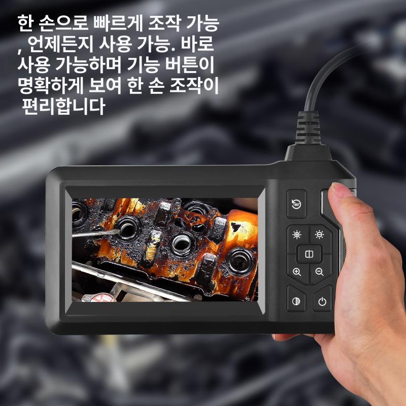 산업용 솔리드 내시경카메라 5m HD 8mm 배관 하드와이어 점검 카메라 - 상세 이미지 3