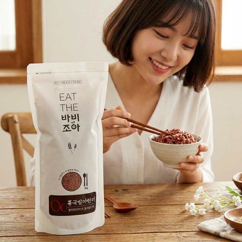 홍국 발아 현미 홍국쌀 1kg - 상품 이미지