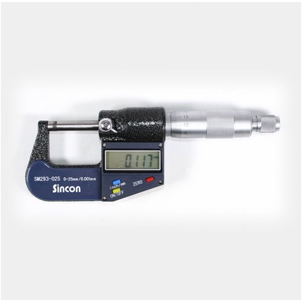 신콘 SM293-025 디지털 마이크로미터 (0~25mm/0.001mm) - 상품 이미지