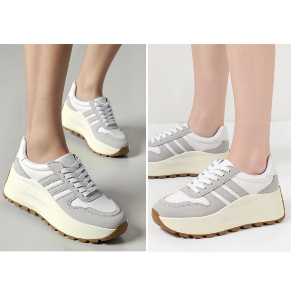 키높이 6.5cm 여자 스니커즈 - 상세 이미지 2