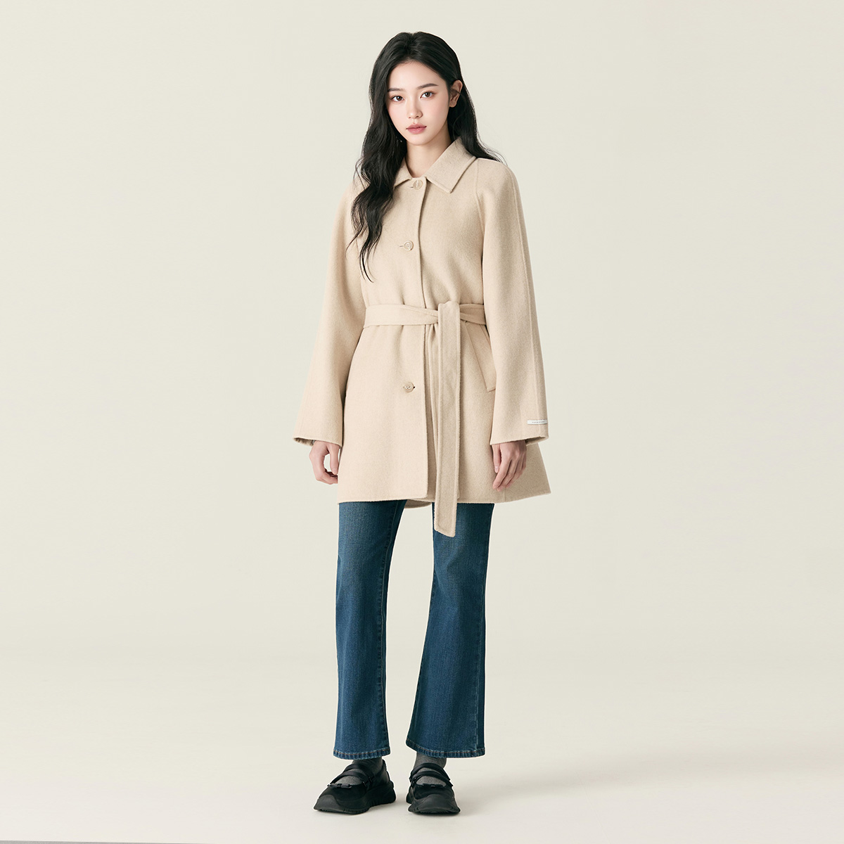 [슈퍼특가] [츄 PICK] 로엠 올데이 벨티드 미디코트 RMJHF4VR22 상세 이미지 4