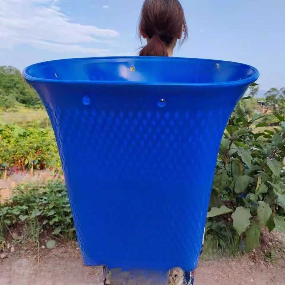 배낭 바구니 플라스틱 고추 메는 바스켓 가방 차 농사 54cm - 상품 이미지