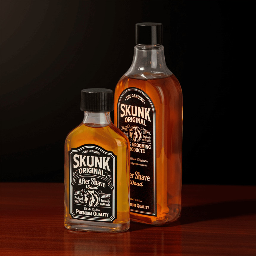 스컹크오리지날 바버샵 에프터쉐이브 바닐라우드 면도스킨 애프터쉐이브 300ml, 1개 사진 3