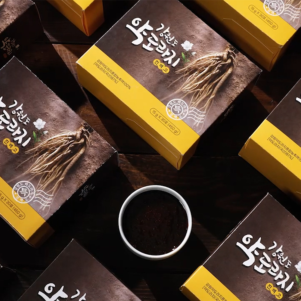 강원도 약도라지 진액고 스틱 30포 국내산 100%강원도 도라지 즙 액기스 이미지 4