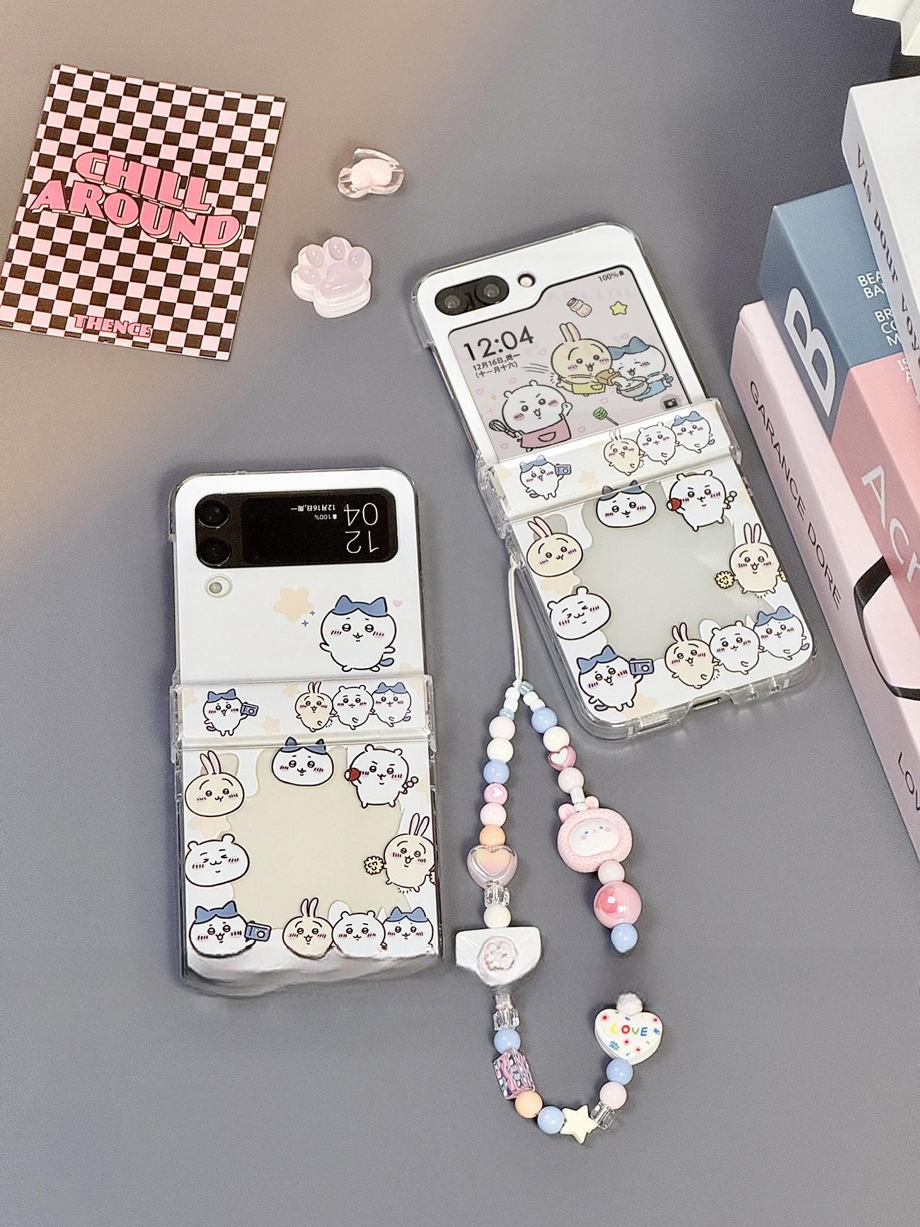 삼성 갤럭시 폰 케이스 Z 플립 5 6 7 폴딩 스크린 스마트폰 커버 보호 액세서리 단일 케이스 Samsung Galaxy Z Flip7 - 상세 이미지 2