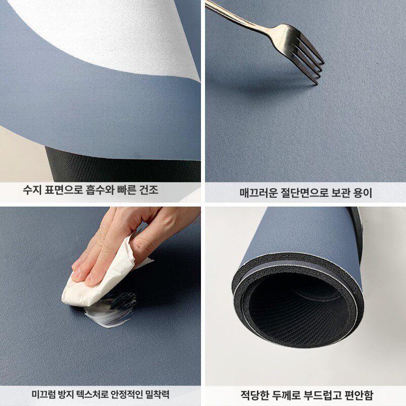 미국식 세탁기 냉장고 커버 방진 방수 매트 실리카 젤 쉬안화 스타리 나이트 이중문 냉장고 65 x 90cm