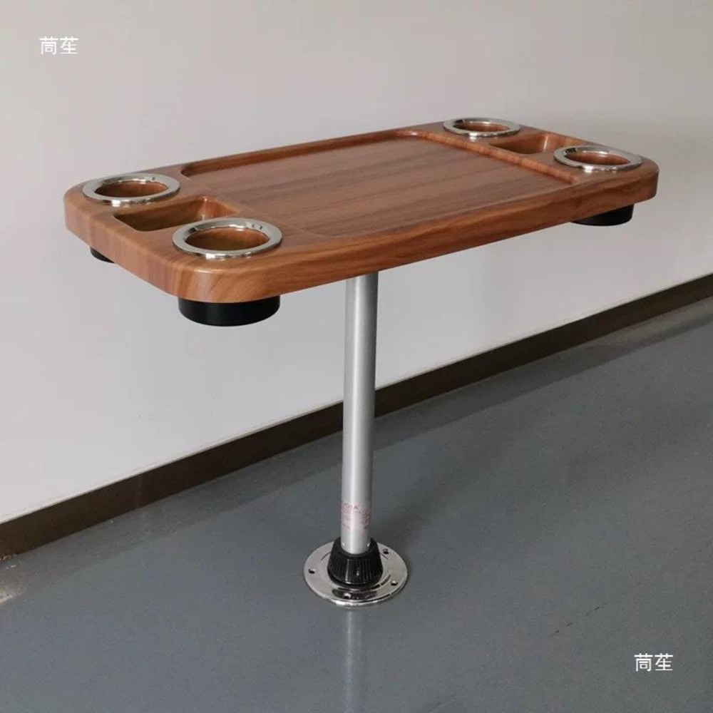 캠핑카 이동식 테이블 다리 분리형 접이식 프레임 660mm 상판 A - 상품 이미지