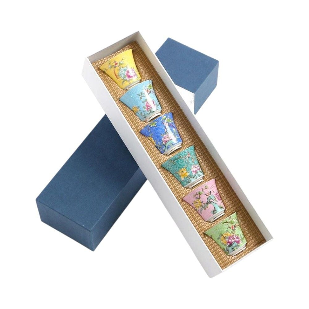 전통 다기 찻잔 (6p 50ml) DK47 - 상품 이미지