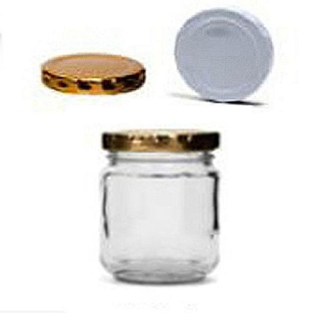 삼광 유리병 밀폐용기 공병 과일청 잼병 150ml 화이트 - 상품 이미지