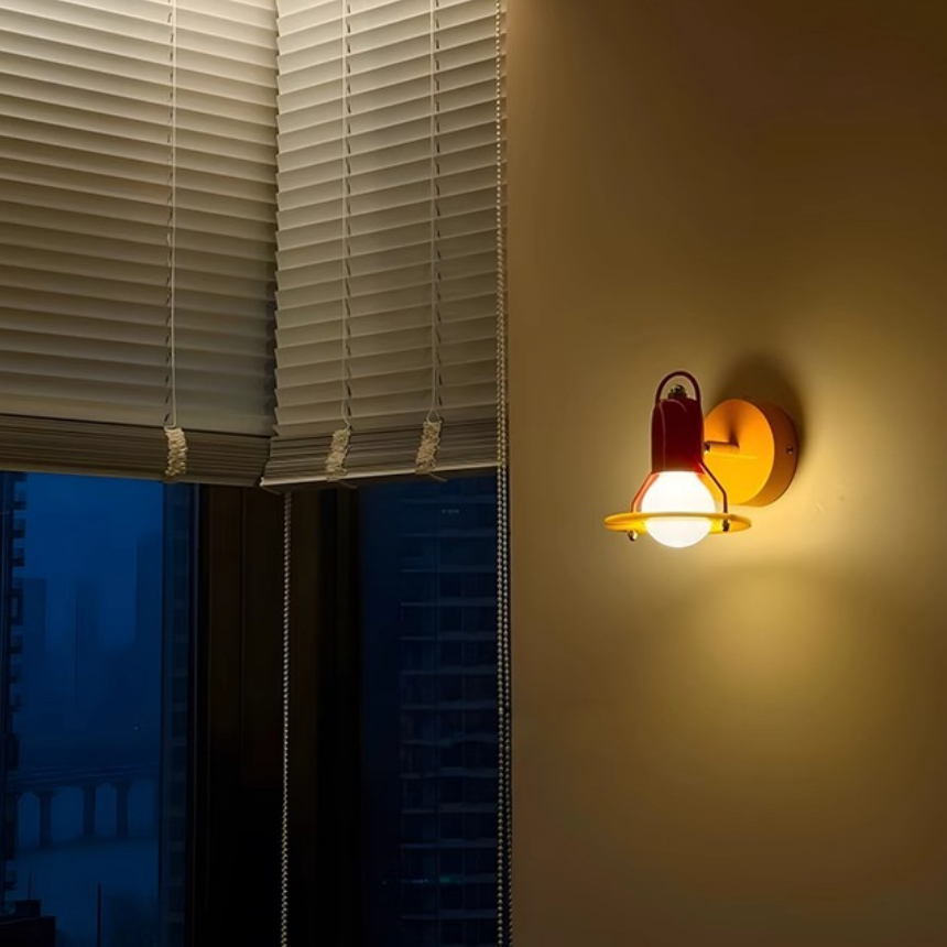 키치 레트로 벽등 인테리어 조명 Kitsch Retro Lamp A 단색 - 상세 이미지 4