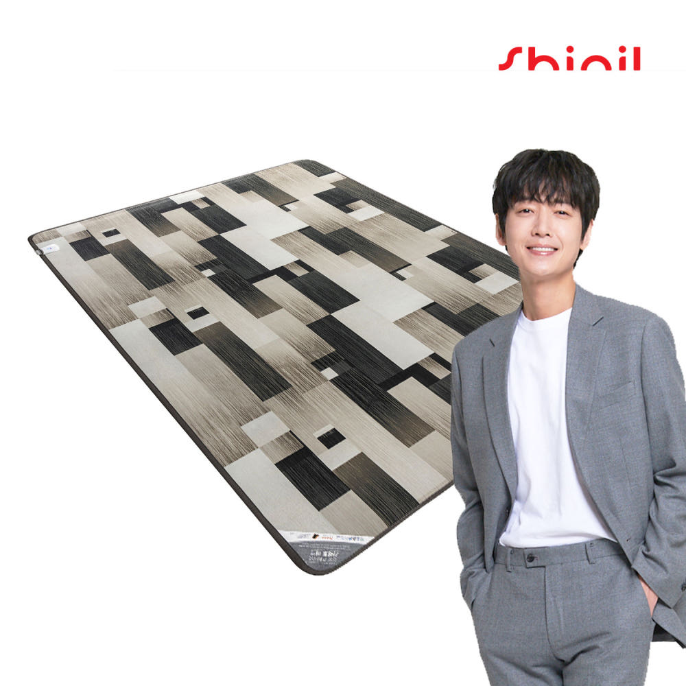 신일전기장판 탄소매트 EMF 전자파없는 아기 점보 거실, 270x183, 그레이