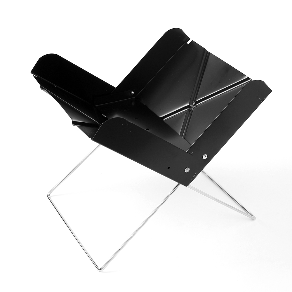 불멍화로대 모던캠핑 숯불 접이식 화로대 X자 바베큐 그릴 장작화로대