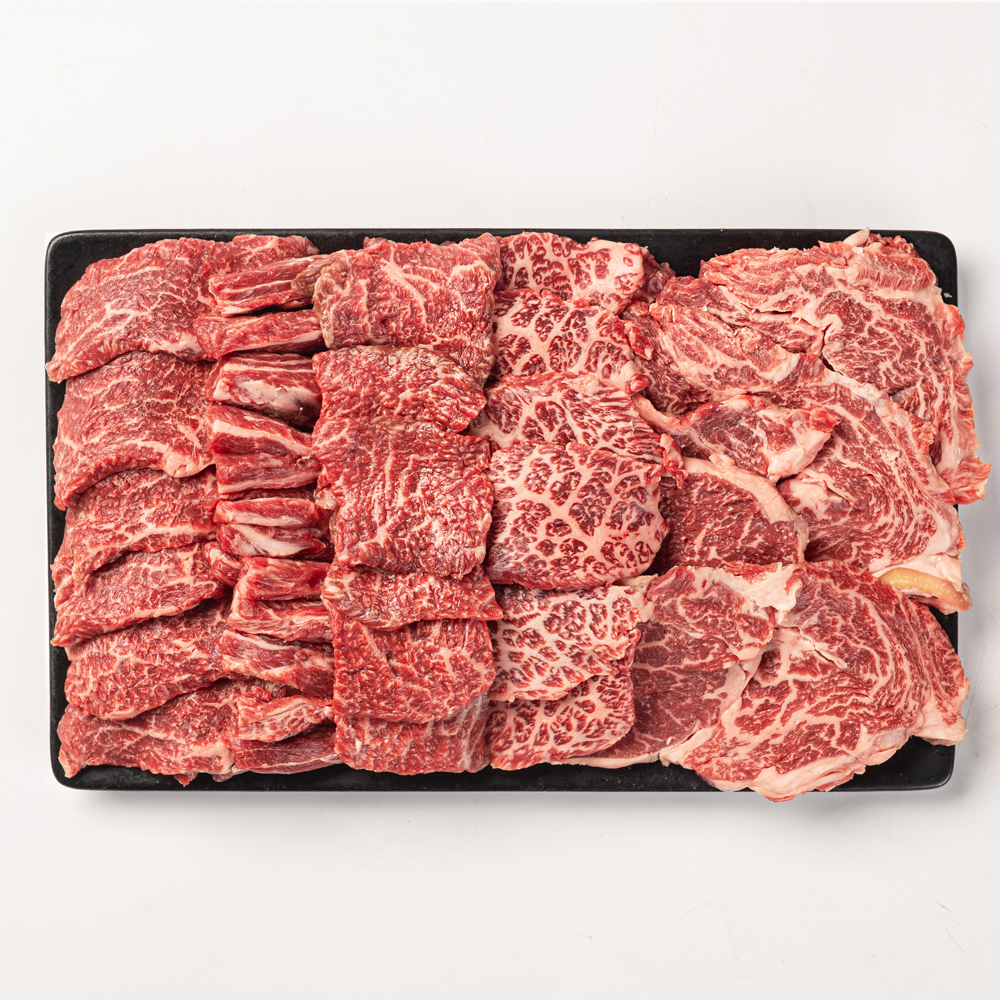 +1 한우 선물세트 1kg 명절 추석 설날 등심 갈비살 살치살 특수부위