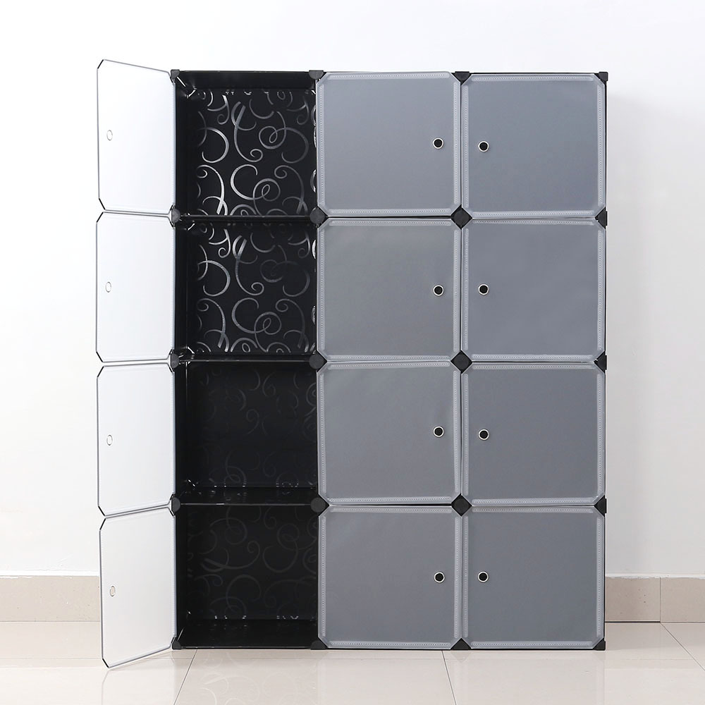 DIY 다용도 선반 수납장 옷장 (8칸) (105x140cm) - 상세 이미지 2