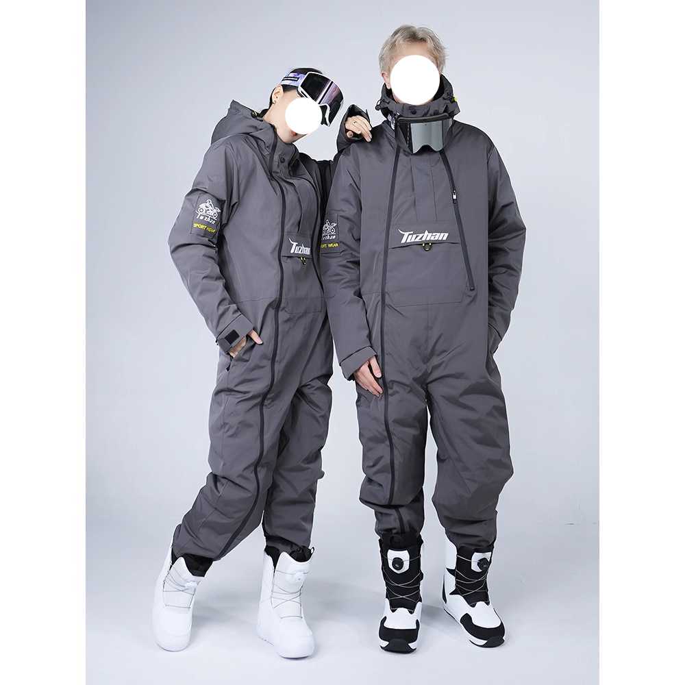 방한 작업복 배달 라이더용 겨울 보온 방풍 방수 점퍼 남성 그레이(L-3XL) - 상세 이미지 2