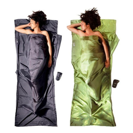 [해외]코쿤 인섹트 쉴드 사파리 실크 100% 트래블 시트 침낭 라이너 베드버그 방지 여행용