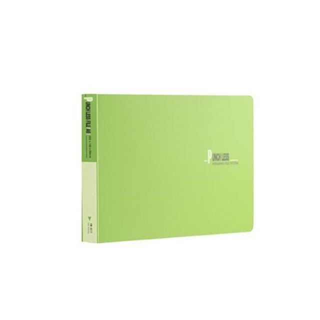 A6 인기 (ABM도매콜) PP 세금철 감성 연두 - 상품 이미지