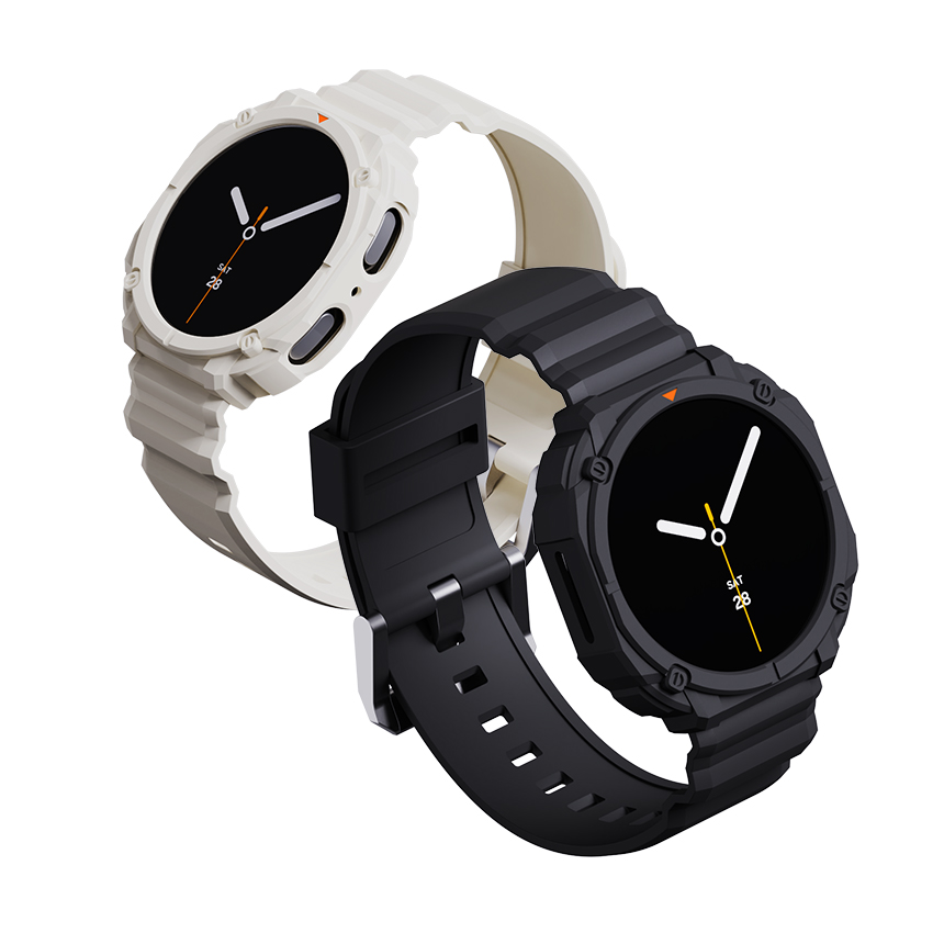 갤럭시워치 스트랩 러기드 일체형 밴드 갤럭시워치8, 44mm, 샌드 이미지 6