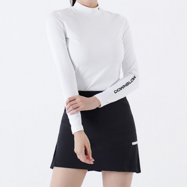 2000 다운블로우DBFWLW FW여자골프웨어기모이너티셔츠 1W 여자티셔츠 골프 기모티셔츠 - 메인 이미지