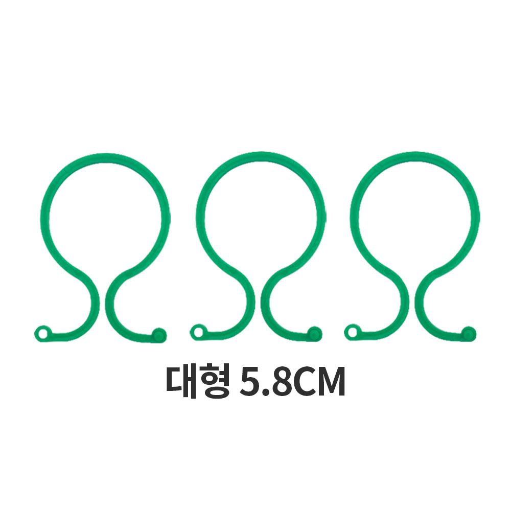 8자 대형 클립 원예용 줄기 식물 지지대 - 상품 이미지
