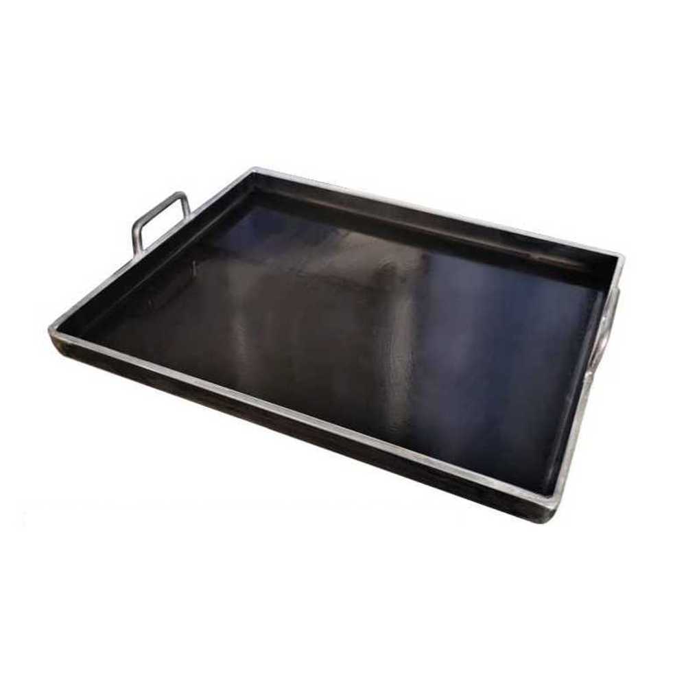 사각 철판 호떡 볶음 떡볶이팬 대형 전팬 삼겹살 순대 33x45cm 두께 8mm 높이 3cm - 상품 이미지