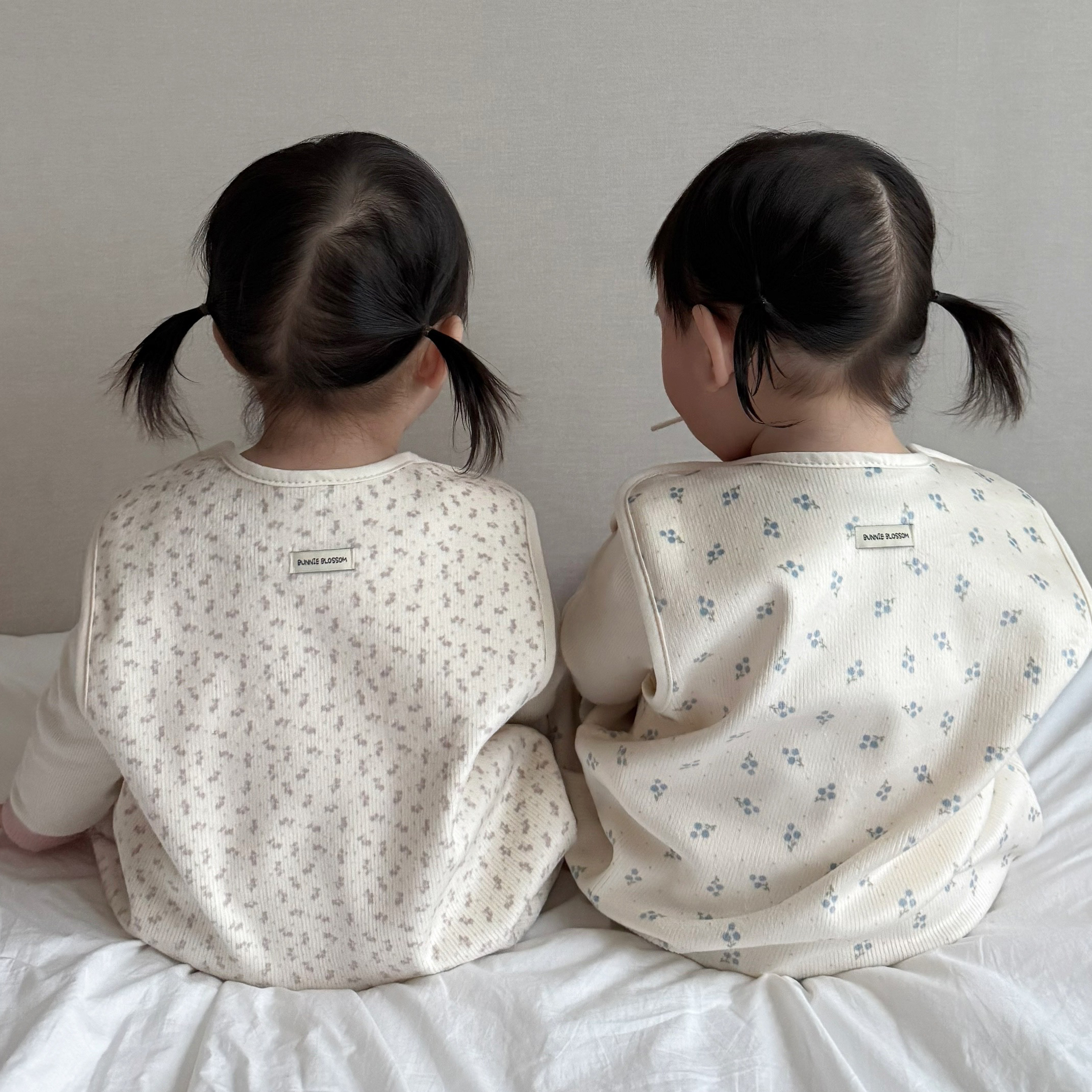 3+1바니블라썸 수면조끼 아기 극세사 밍크 벨벳 수면잠옷 유아 겨울 실내복 잠옷 레드독 M