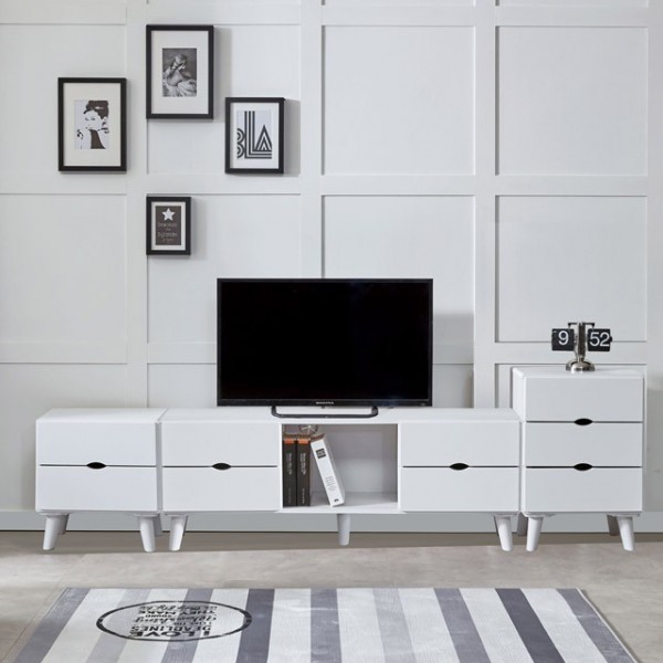 가구샘 2000 거실장 세트 H5054(착불) - 메인 이미지