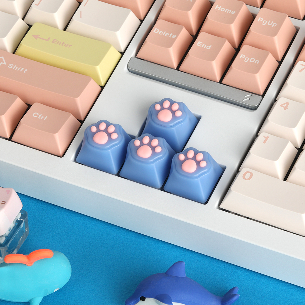 고양이 발바닥 키캡 키캡 추천 젤리 키캡 말랑이 키캡 키보드 커스텀