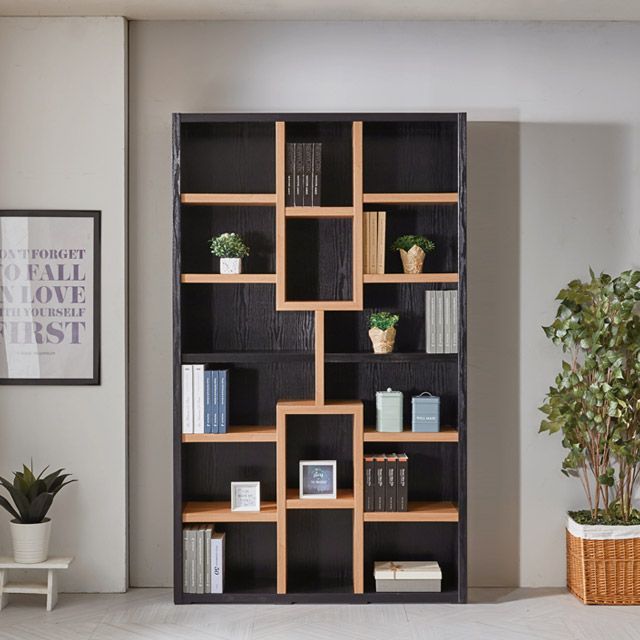 (착불) 인테리어책장 6단 거실 신혼 책장 책꽂이 - 상품 이미지