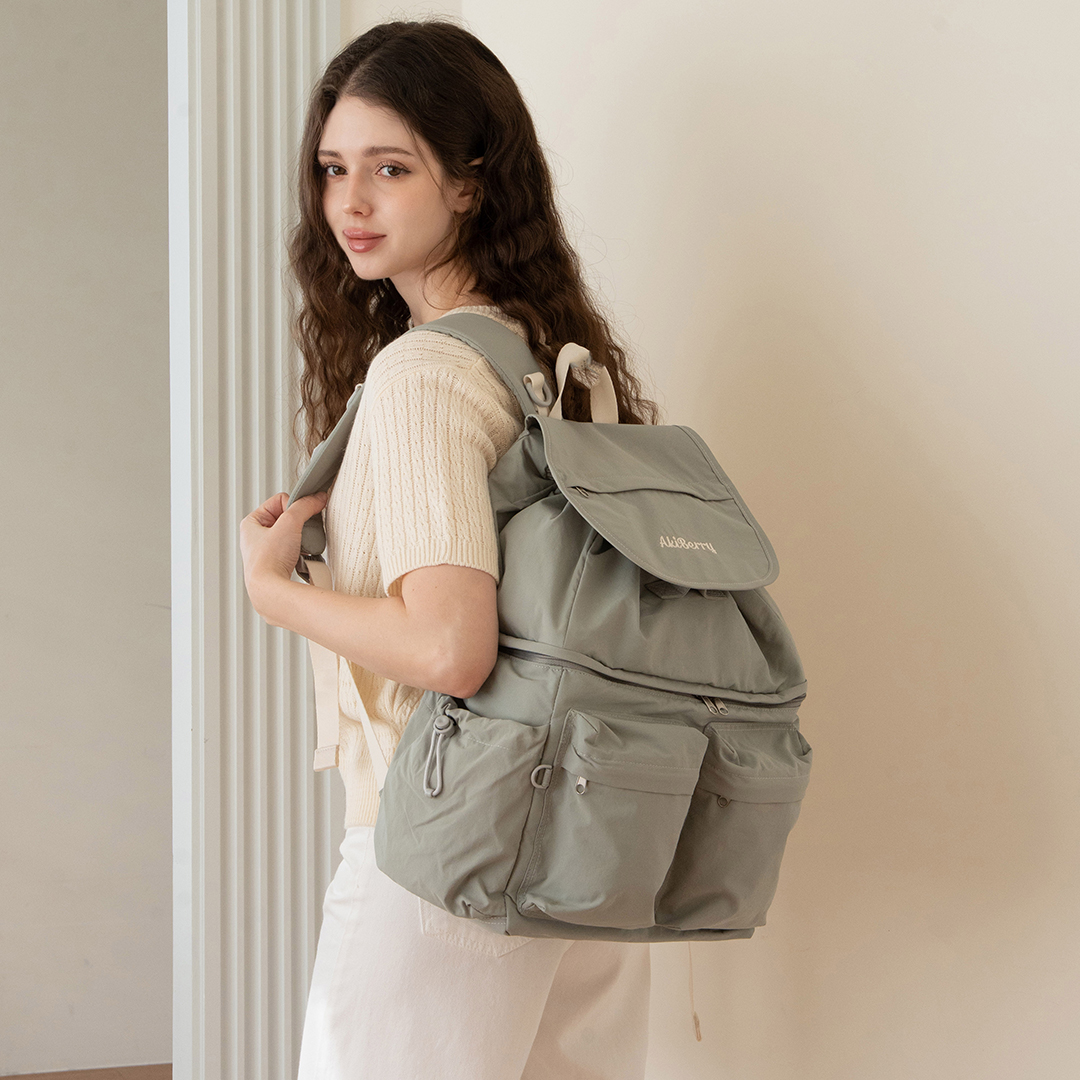 아키베리 몽프레 레나백 / 기저귀가방 백팩 보냉이너백 포함 시그니처 글로시