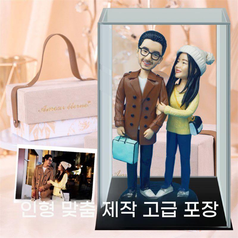 점토 인형 제작 캐리커쳐 클레이 맞춤제작 미니어처 미니어쳐 피규어 결혼 집들이 연인 선물 - 상세 이미지 4