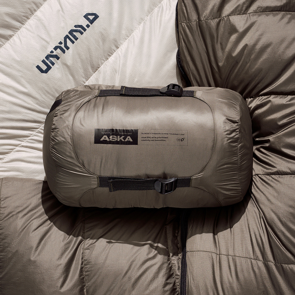 벤딕트 침낭 동계 캠핑 이불 오리털 겨울 백패킹 경량 덕다운 페더 아스카 UTM1000 제품 이미지